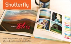 Shutterfly $25 Gift Card