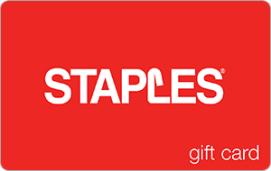 Staples $100 Gift Card