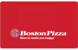 Boston Pizza eGift Card $50 CAD