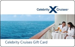 Celebrity Cruises $100 Gift Card