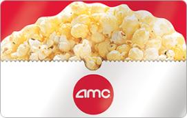 AMC Theaters $10 Gift Card