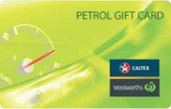 Caltex Petrol eGift Card - $100 AUD