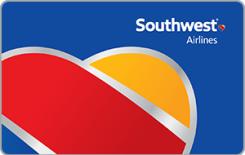 Southwest Airlines $100 Gift Card