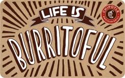 Chipotle $50 Gift Card