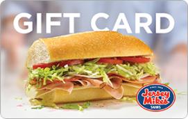 Jersey Mikes - $25