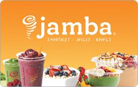 Jamba Juice $5 Gift Card
