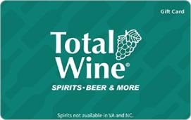 Total Wine & More $10 Gift Card