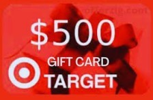 $500 Target Gift Card Giveaway
