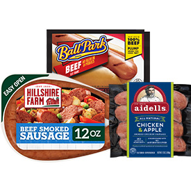 Select Premium Hot Dogs & Sausages