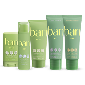 Ban Deodorant - Total Body Collection