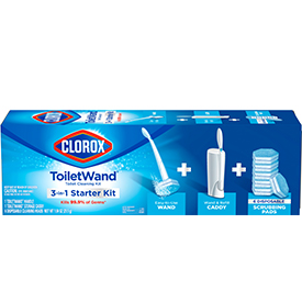 Clorox® ToiletWand® Toilet Cleaning Starter Kit - Walmart
