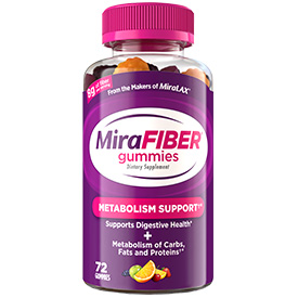 MiraFIBER® Gummies, 72 Count