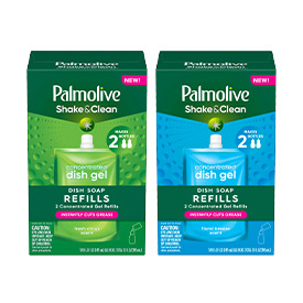 Palmolive Shake & Clean Dish Soap Refills