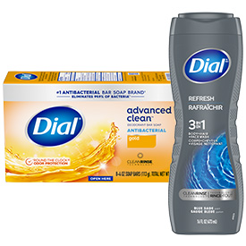 Dial® Body Wash and Bar Soap