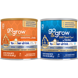 go & grow 360 Total Care® by Similac®