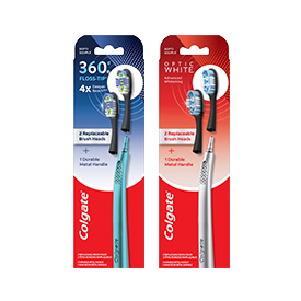 Colgate® Replaceable Head Toothbrush