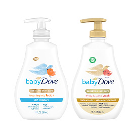 Welcome to the world of Baby Dove