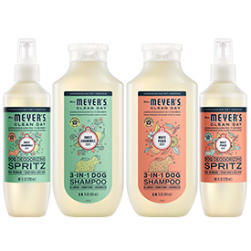 Mrs. Meyer's Pet Grooming Products