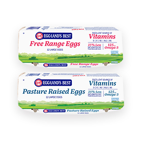 Eggland's Best® Pasture Raised and Cage Free Eggs