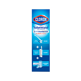 Clorox® ToiletWand® Toilet Cleaning Starter Kit