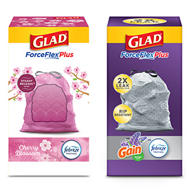 Glad® ForceFlexPlus Scented Trash Bags