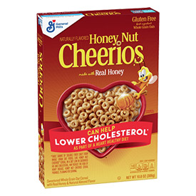 Start your day right with a wholesome bowl of Cheerios.
