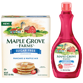 Maple Grove Farms® Sugar Free Syrup & Pancake Mix