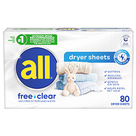 all® Laundry - Dryer Sheets