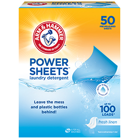 A&H Power Sheets™ Laundry Detergent
