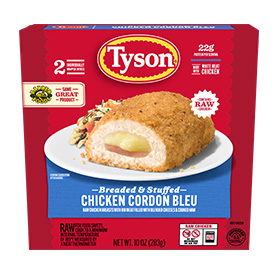 Tyson® Stuffed Chicken Cordon Bleu