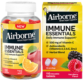 Airborne® Immune Essentials - 62ct+