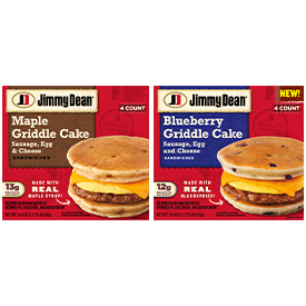 Jimmy Dean® Griddle Cake Sandwiches