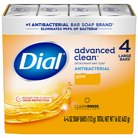 Dial® Bar Soap 4 Pack