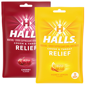 HALLS Cough Drops - 30 count