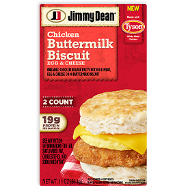 Jimmy Dean® Chicken Buttermilk Biscuit Egg & Cheese
