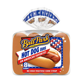 Ballpark Hotdog Buns