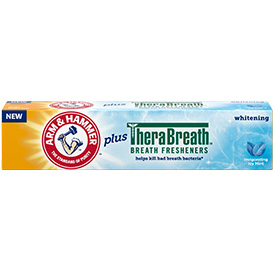 ARM & HAMMER™ Toothpaste + TheraBreath™ Breath Fresheners
