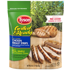 Tyson® Grilled & Ready® Chicken Breast Strips