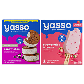 Yasso® Limited Time Frozen Greek Yogurt Bars