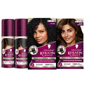 Schwarzkopf® Keratin®  Root Hair Color