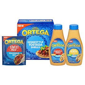 Ortega® Taco Sauce, Shells & Seasoning