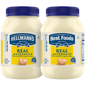 Hellmann's & Best Foods Real Mayonnaise
