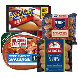 Select Premium Hot Dogs & Sausages