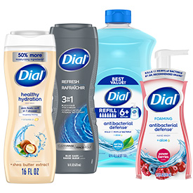 Dial® Body Wash & Hand Soap