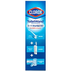 Clorox® ToiletWand® Toilet Cleaning Starter Kit