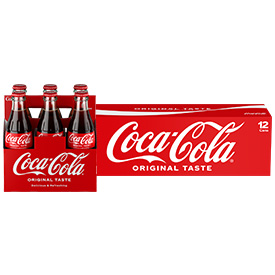 Coca-Cola® Classic Glass Bottles and Cans