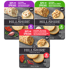 Hillshire® Snacking Dips & Spreads